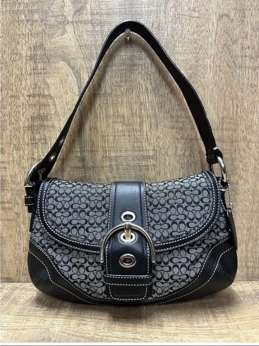 Coach SOHO Signature Shoulder Bag